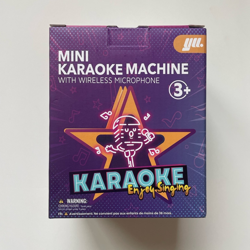 Brand New Mini Portable Bluetooth Karaoke Speaker With Two Microphones